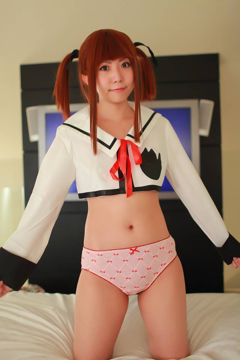 [Cosplay] Hot Maho Shojo Lyrical Nanoha 女优制服